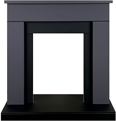 Портал для камина Смолком Detroit STD-ASP (серый графит/черный)