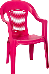 Стул пластиковый Ellastik Plast Элластик 41x55x91 (фуксия)