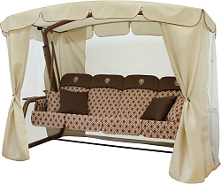 Качели садовые Arno Монарх 2017-КД-51 (бежевый)