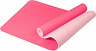 Коврик для йоги и фитнеса Sundays Fitness IR97503 (розовый/светло-розовый)