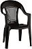 Стул пластиковый Ellastik Plast Элластик 41x55x91 (шоколад)