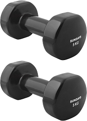 Набор гантелей Sundays Fitness IR92005 (2x5кг, черный)
