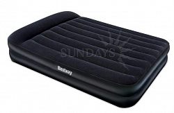 Надувной матрас Bestway Aeroluxe Airbed 67403, 203х152х46см + встроенный электронасос