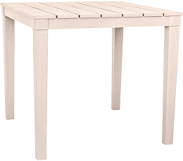 Стол пластиковый Ellastik Plast Прованс 40x30x37 (грэй)