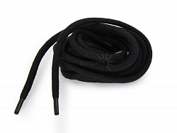 Шнурки черные 110 см, ATEMI