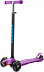 Самокат со светящимися колесами для детей, фиолетовый KB-02D-5
