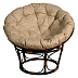 Кресло садовое BiGarden Papasan / БГ-П-Кор (коричневый)