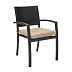 Садовый стул с подушкой Garden4you STELLA 13145, тёмно-коричневый