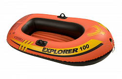 Надувная лодка Explorer 100 Intex (Интекс) 58329NP 147х84х36 см