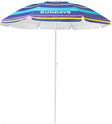 Зонт пляжный Sundays HYB1814 (синие полосы)
