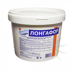 Средство для дезинфекции воды Маркопул Кемиклс Лонгафор, таблетки 200 гр. (ведро), 5 кг