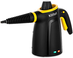 Пароочиститель Kitfort KT-9170-3 (черный/желтый)