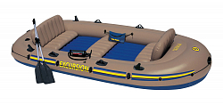 Надувная лодка Excursion 5 Intex (Интекс) 68325NP 366х168х43см + весла/насос