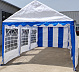 Торговая палатка Sundays Party 3x6 (белый/синий)